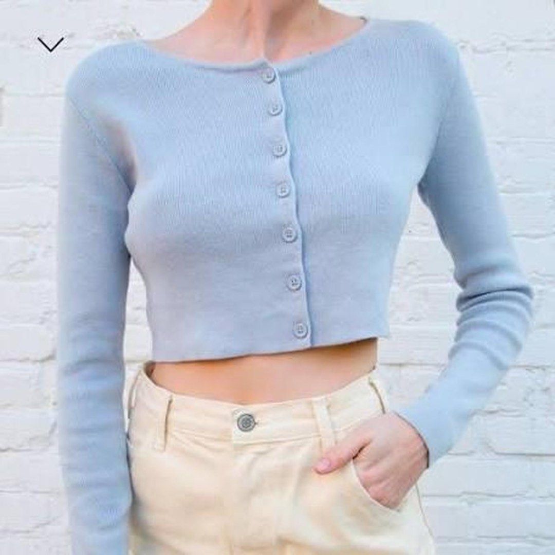 Brandy melville light blue sweater shop