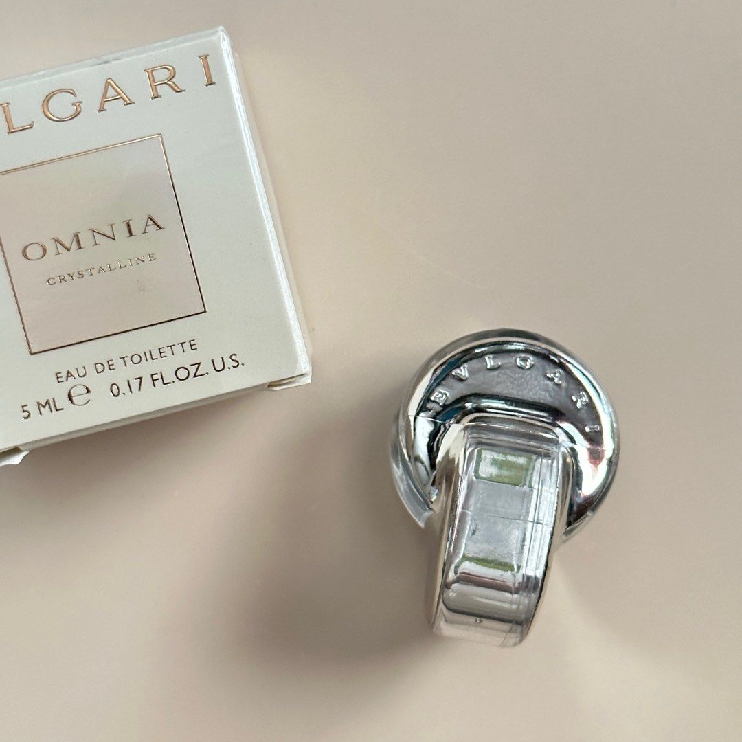 BVLGARI Perfume OMNIA CRYSTALLINE 5ml Eau de Toilette Perfume Wewangian Tubuh Unisex Parfum Bvlgari Kesehatan Kecantikan Parfum Kuku Lainnya di Carousell