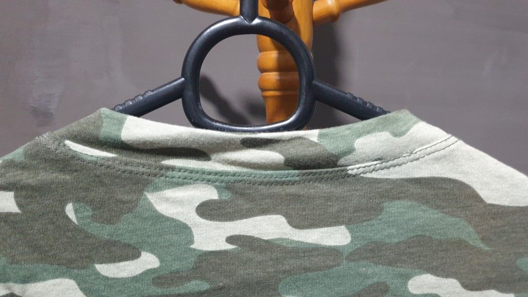 Camouflage Shirt, Men's Fashion, Tops & Sets, Tshirts & Polo Shirts on