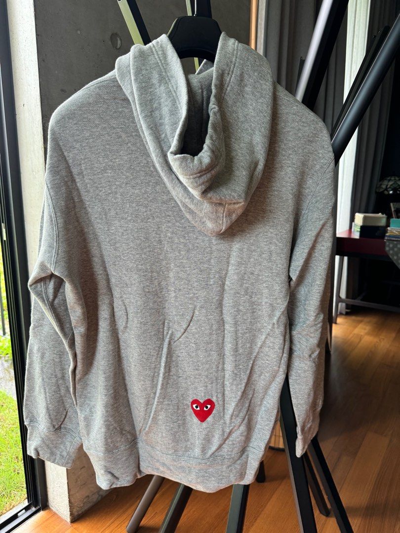CDG Play x Nike Hoodie Men s Fashion Tops Sets Hoodies on Carousell