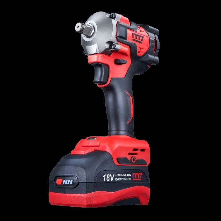 Cordless Impact Wrench (Category: Construction Tools & Equipment) located in Cavite. Submitted by ed_012 (Listing ID 1307240850, Image 1). Description: Cordless Impact Wrench ½" Brand: M7 Model: DW-404A Max. Torque 900 (Nm) / 660 (ft-lb)v Net Weight 4.22 Impact Rate 0-1150 / 0-1700 / 0-2300 / 0-2500 (IPM) Rating Voltage 18 (V) FEATURES √ 4 speed power selection provides precise fastening control. icon √ Reverse loose stop mode. icon √ Bare tool o