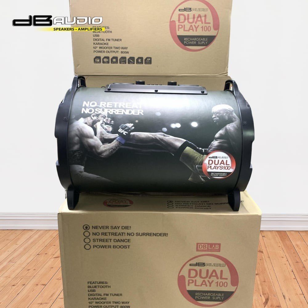 DBaudio DualPlays100 Wireless Bluetooth/FM Radio/ AUX/TF Card Digital ...