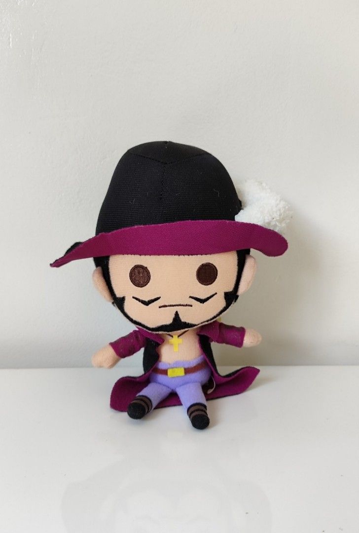 Dracule Mihawk One Piece Stuffed Toy (Category: Plushies & Soft Toys) located in Imus. Submitted by applecheeks_05 (Listing ID 1307352995, Image 1). Description: 🍎MOP: Gcash 🍎MOD: Lalamove, Jnt Courier 🍎shipping fee will be shouldered by the buyer.