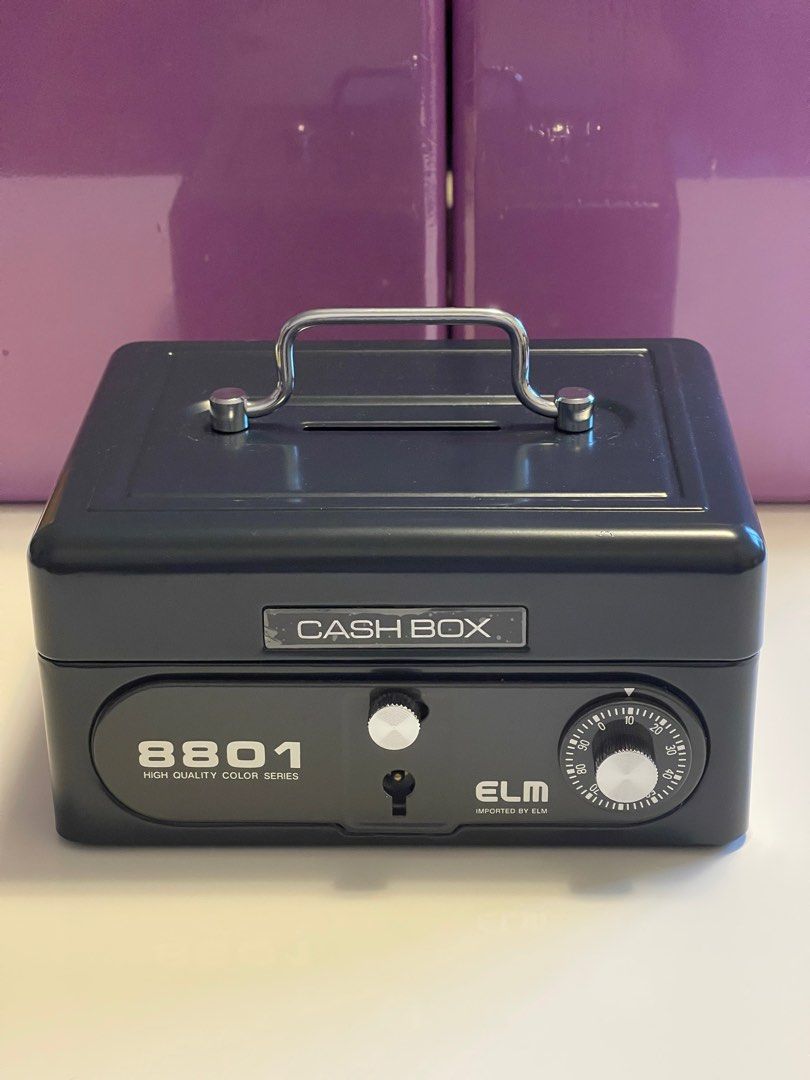 ELM Cash Box #8801, 傢俬＆家居, 保安及門鎖, 其他保安系統- Carousell