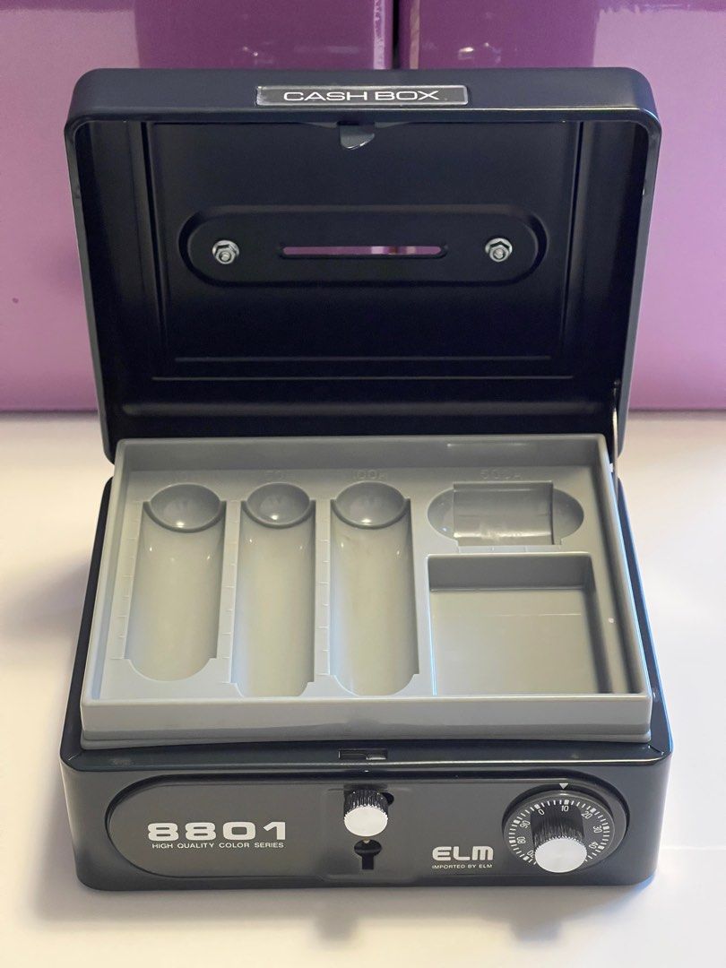 ELM Cash Box #8801, 傢俬＆家居, 保安及門鎖, 其他保安系統- Carousell