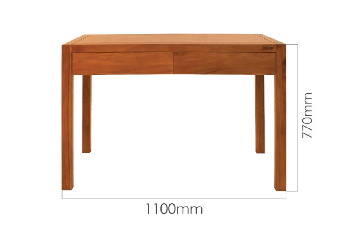 ENKEL 110CM WRITING TABLE SCANTEAK Furniture Home Living Furniture Tables Sets on Carousell