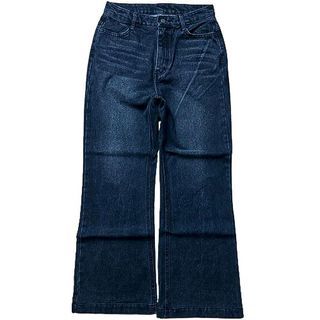 Faded Flared Baggy Denim Jeans