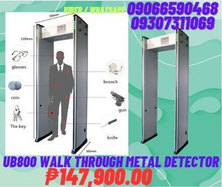 For Sale UB800 Walk Through Metal Detector Brand New