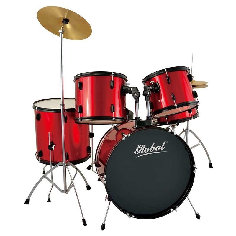 Global Drum set ( GLL- 2121 ) (Category: Musical Instruments) located in Manila. Submitted by sportshubb (Listing ID 1307377150, Image 1). Description: Global Drum set ( GLL- 2121 ) 11,300 Php 5 – PC Drum Set Drums Name Size Lugs per side Drum Head Bass Drum 22″ X 14″ 6 Black & Cloud Floor Drum 16″ X 16″ 6 Cloud Snare Drum 14″ X 5.5″ 6 Cloud& Clear Tom Tom 13″ X 11″ 5 Cloud Tom Tom 12″ X 10″ 5 Cloud Hardwares Name Model Pipe Diameter Snare Stand 