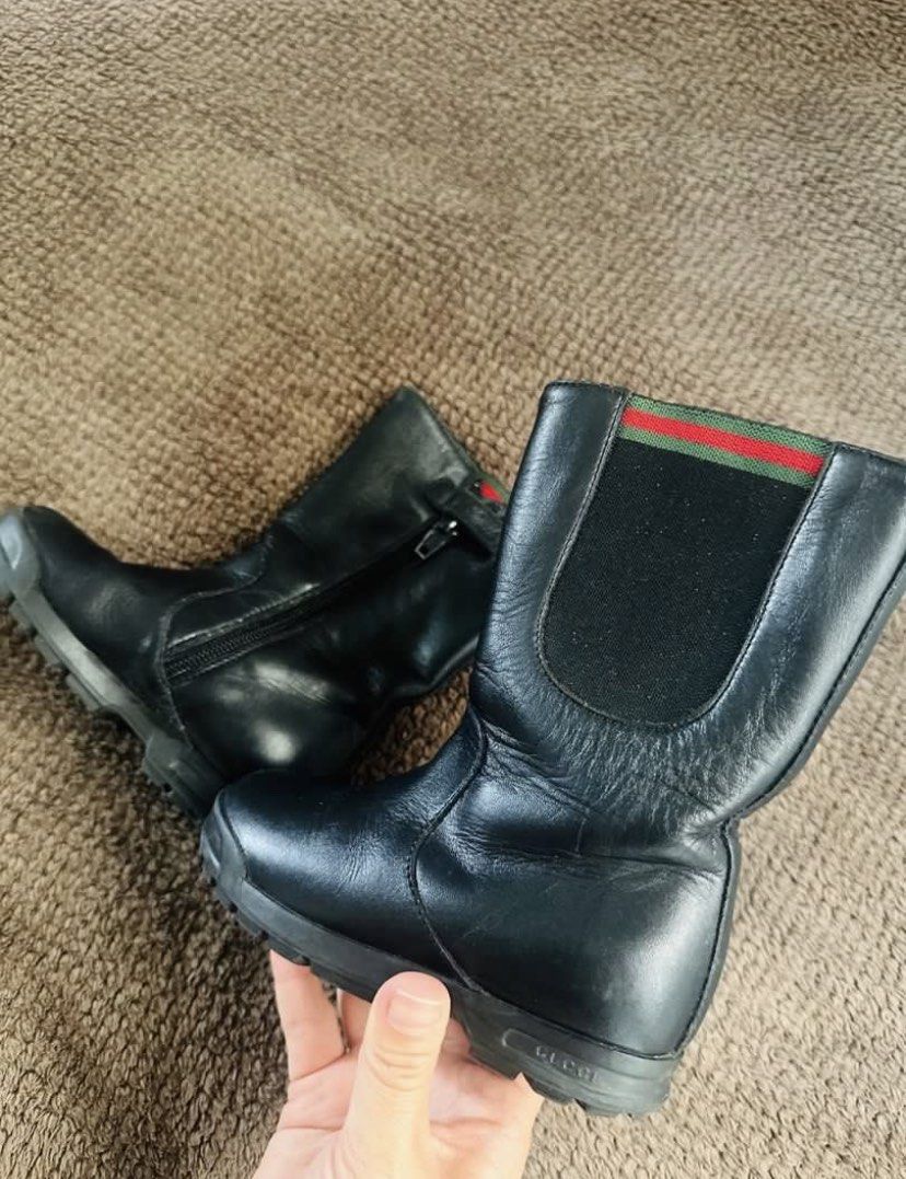 Gucci Baby Boots size 22 Luxury Sneakers Footwear on Carousell