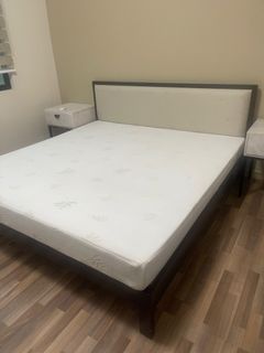 Hotel Vibe Queen Bed Frame and Mattress