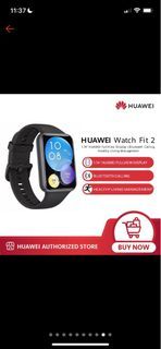 HUAWEI Watch Fit 2 | 1.74” HUAWEI FullView Display | Bluetooth Calling | Healthy Living Management