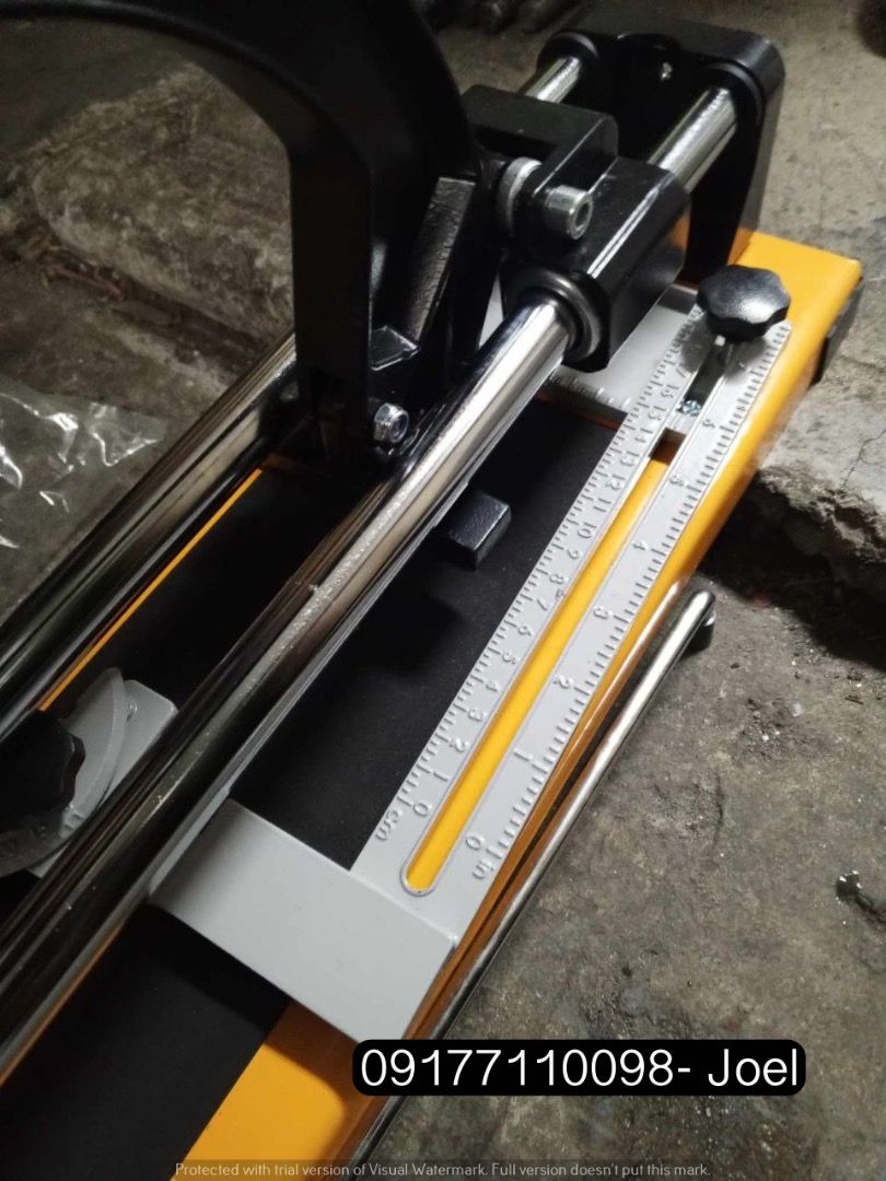 Ingco tile cutter (Category: Construction Tools & Equipment) located in Manila. Submitted by joeyroque09 (Listing ID 1307259426, Image 2). Description: Ingco tile cutter Specs: 80x80 (800mm) Price: 7,100/pc .