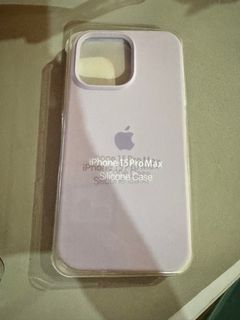 IPhone 15 Pro Max Silicone Case (Lavender) BNEW