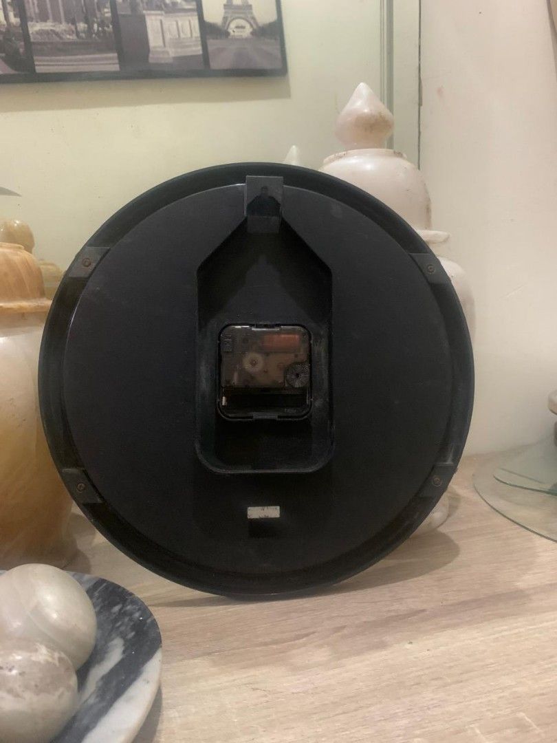 Jam Dinding Seiko dia. 28cm mesin ori skp japan, Antik, Pajangan di