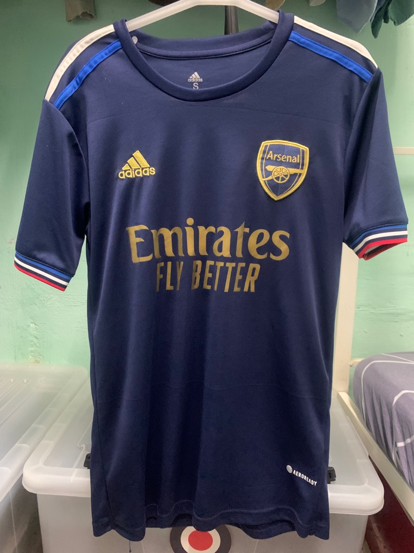 arsenal blue and gold kit