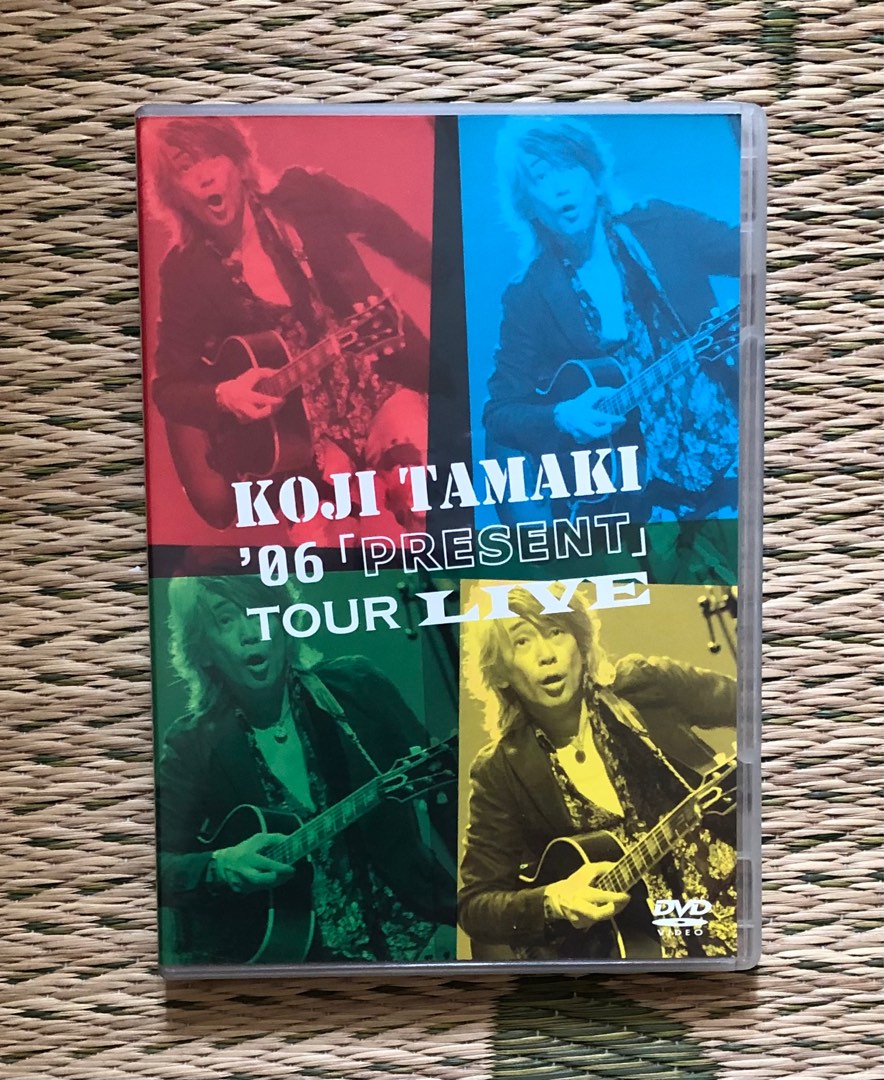 KOJI TAMAKI 玉置浩二'06 [PRESENT] TOUR LIVE DVD, 興趣及遊戲, 音樂 