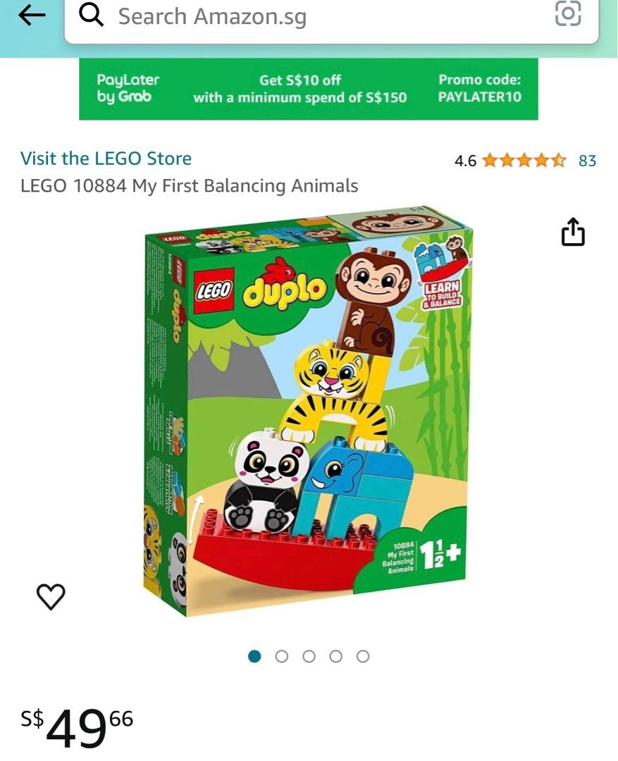 Lego Duplo Balancing Animal Set