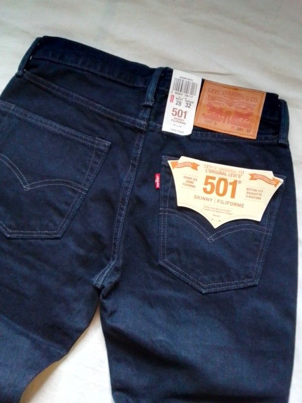 Levis 501 s filiforme buttonfly