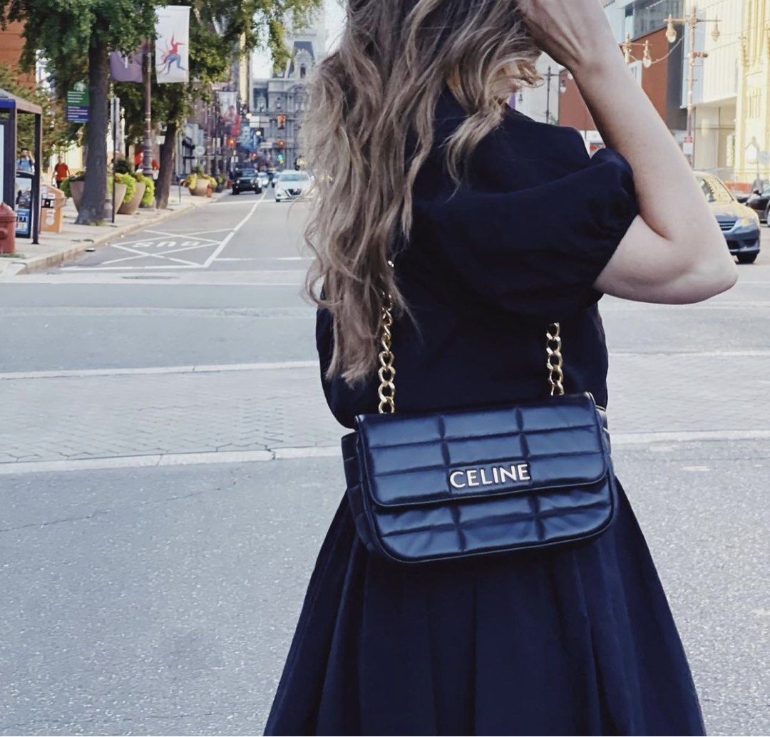 Lisa同款Celine shoulder bag, 名牌, 手袋及銀包- Carousell