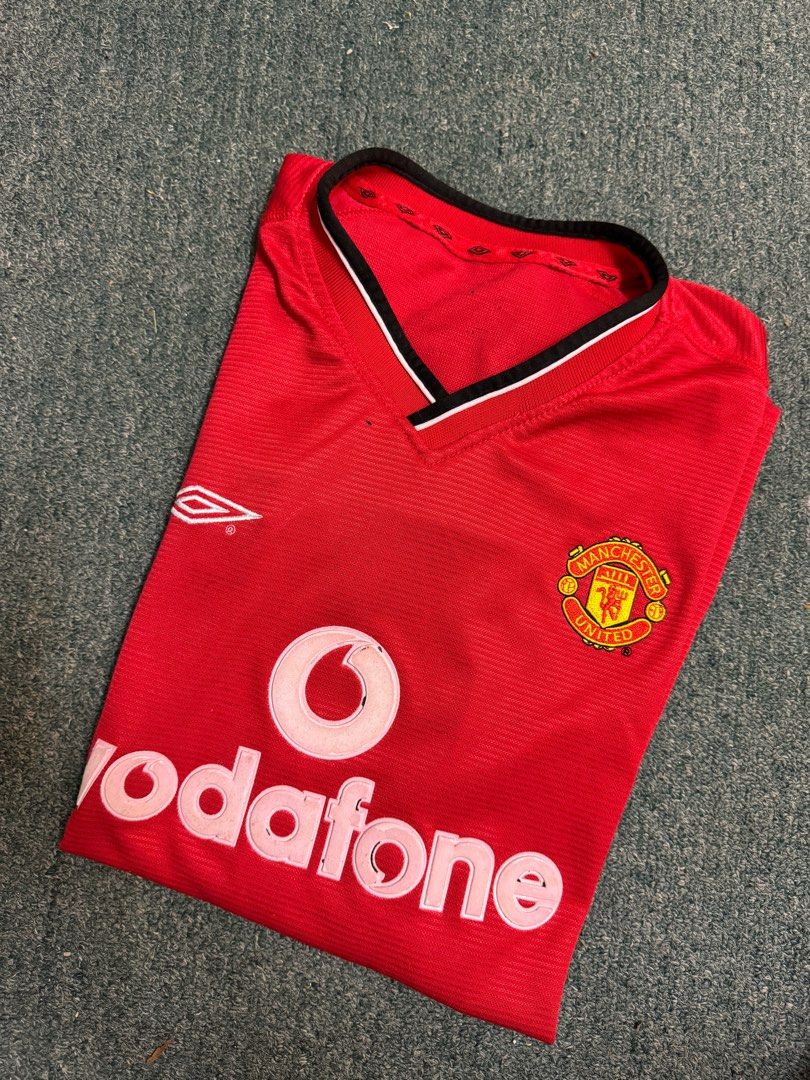 Manchester United 2000-02 2002 red Sportwool shirt jersey
