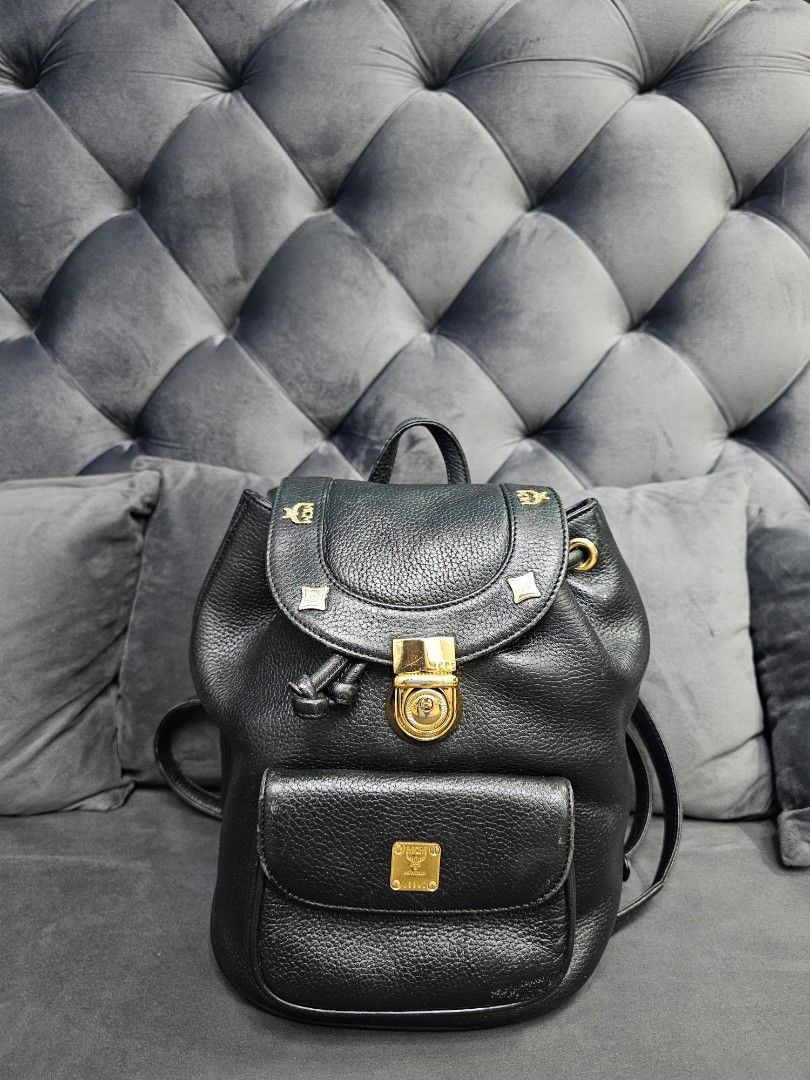 Mcm drawstring backpack clearance
