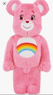 Medicom toy Bearbrick x Care Bears Cheer Bear Costume Ver. 400% Be 