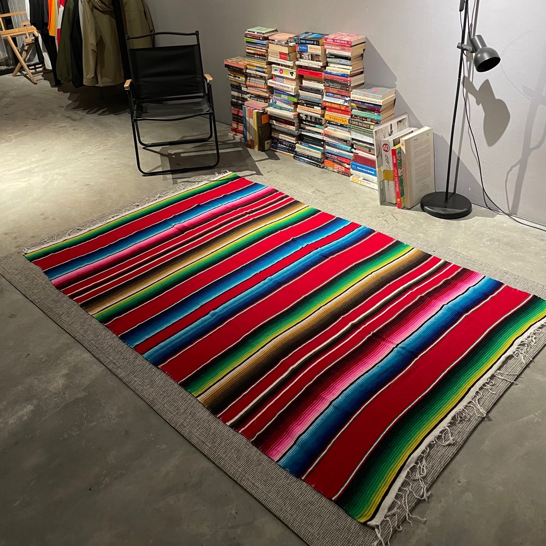 Mexican blanket rug clearance