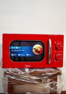 Midea Red Manual Microwave Oven 20L