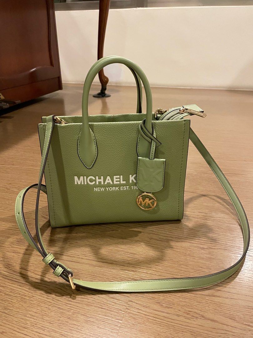 Mk包包全新專櫃購入正品稀有MK 精品Michael Kors 側背包手提包肩背包托  