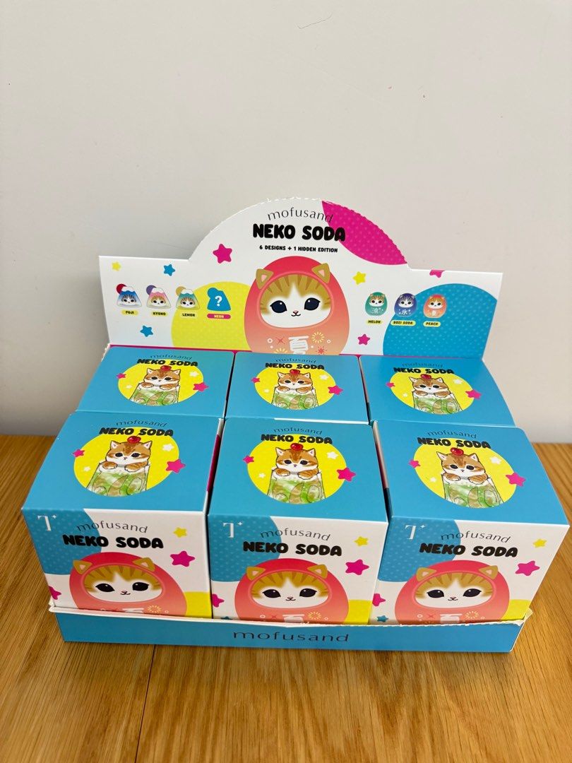 7-11 Mofusand Neko Soda 梳打貓富士山達磨盲盒, 興趣及遊戲