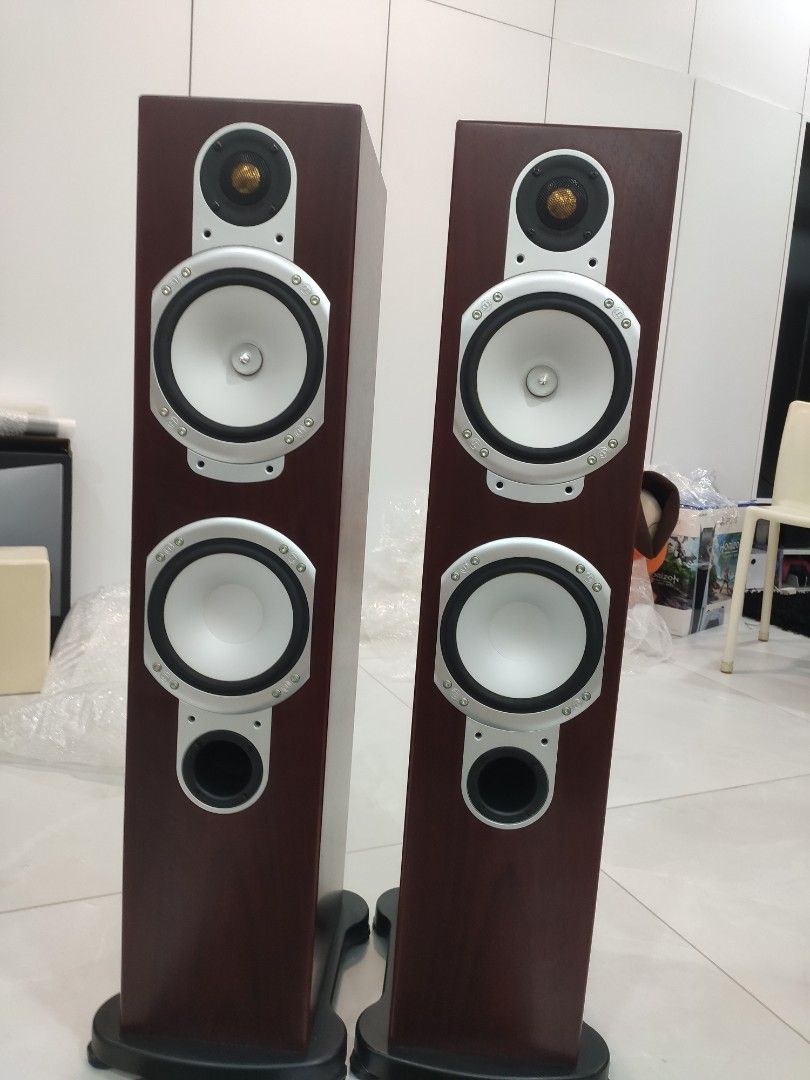 Silver Rs6 Monitor Audio Silver Walnut Loa Monitor Audio Silver