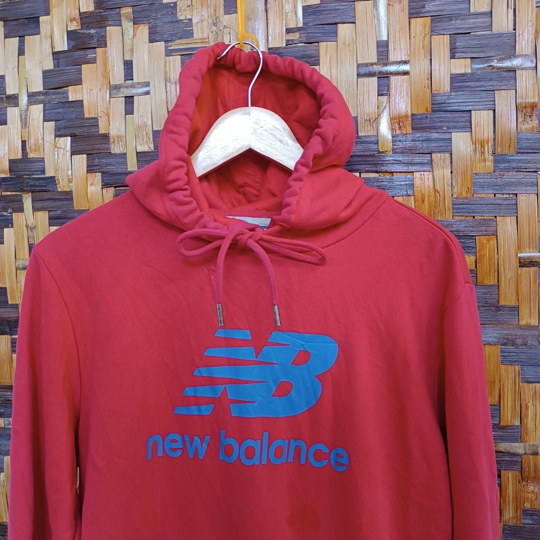 NEW BALANCE HOODIE Men s Fashion Tops Sets Hoodies on Carousell