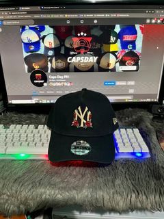 New York Yankees Flower 9FORTY K-Frame Snapback Cap