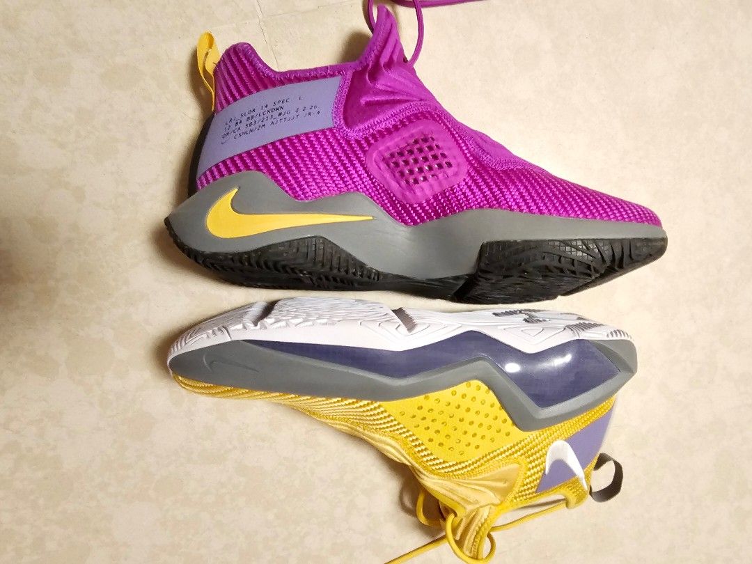 14 Lakers Lebron Soldier 14 Custom Nike By You Custom Lebron James