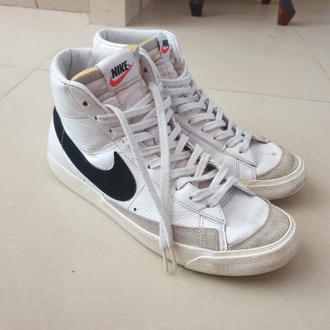 nike blazer 77 vintage white black