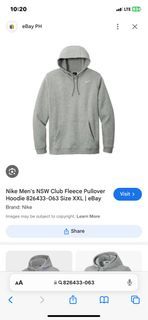 Nike Nsw club fleece pullover hoodie