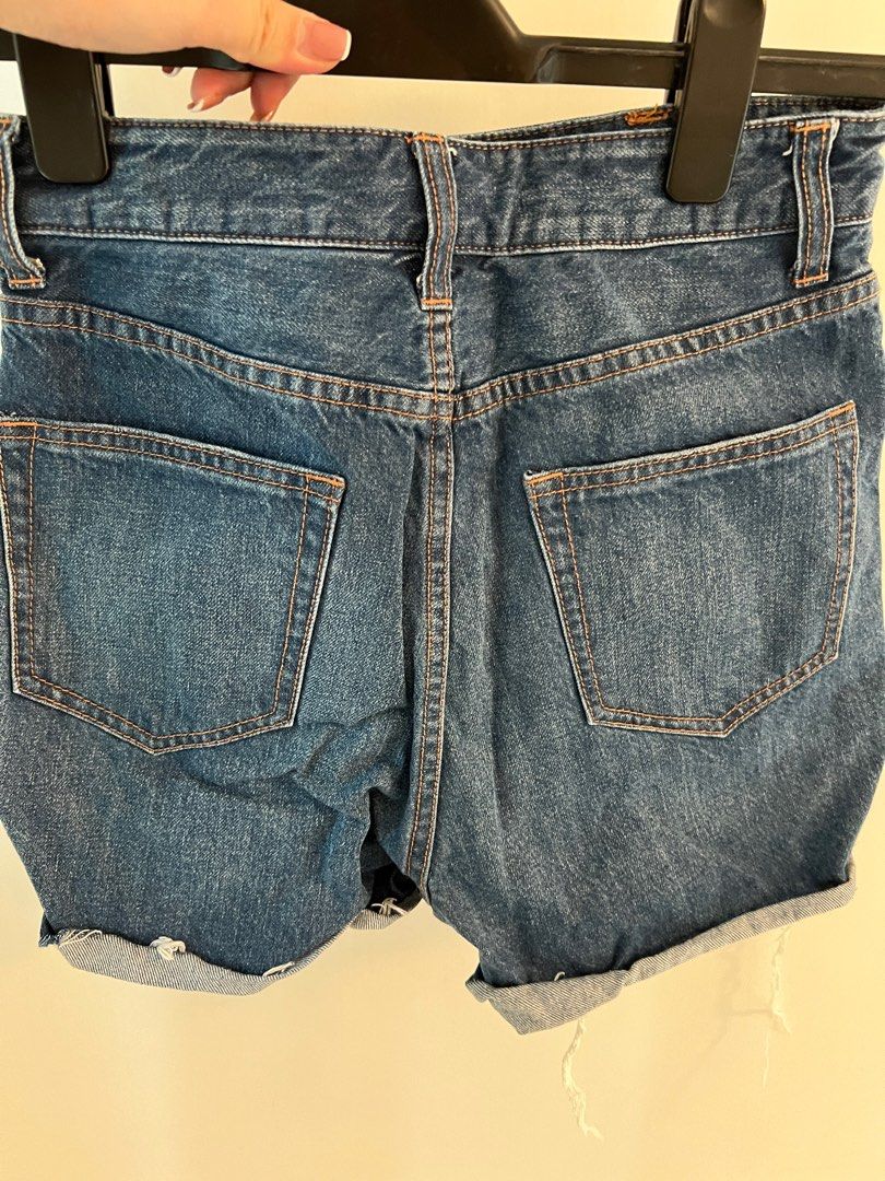 Niko and vintage high rise denim shorts Carousell