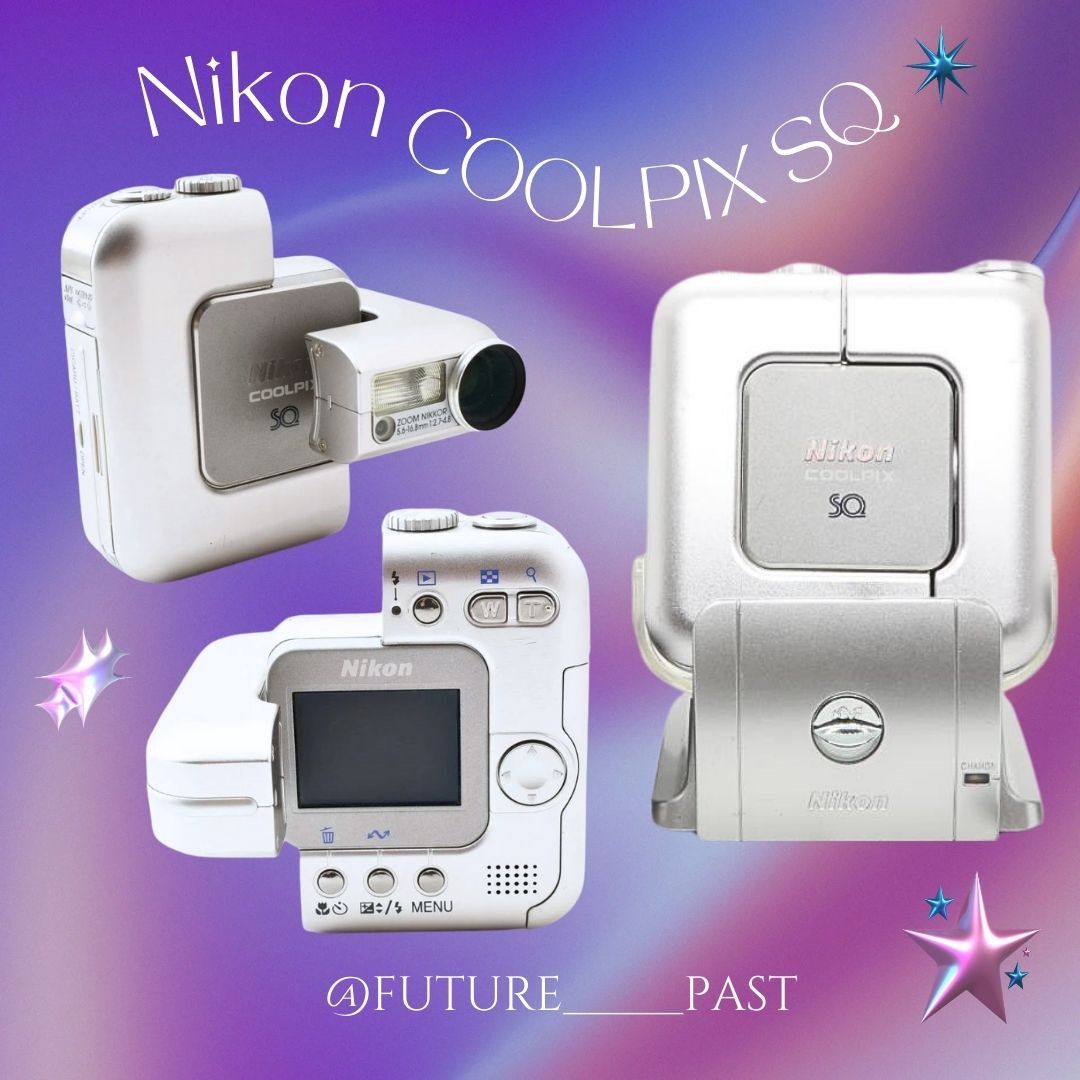 Nikon Coolpix SQ‼️SUPER RARE‼️, 攝影器材, 攝影配件, 電池及充電器
