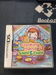 Nintendo Ds Cooking Mama Shop & Chop 3