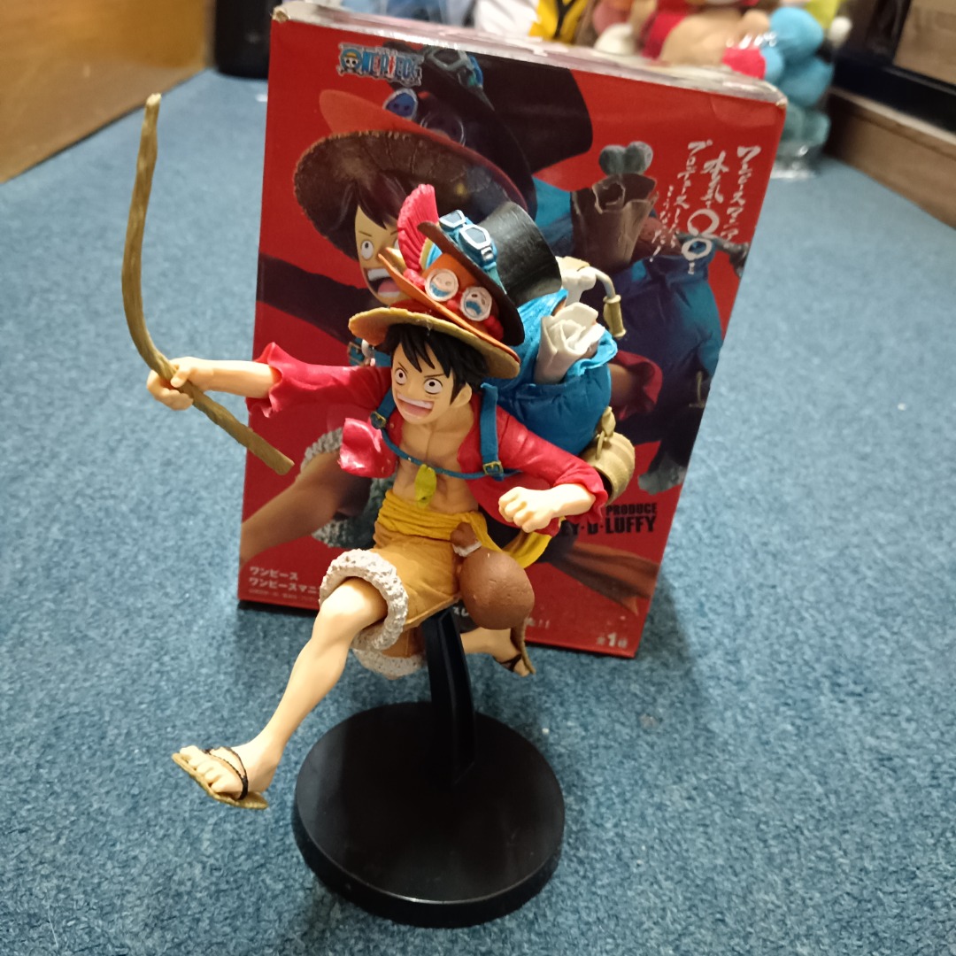 Original Banpresto Craneking One Piece Mania Produce Luffy Figurine