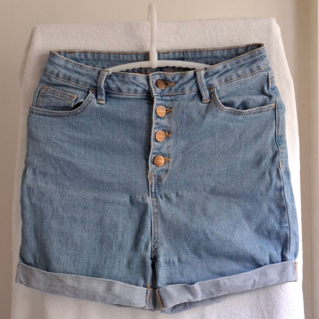 Penshoppe Denim Shorts Medium Women s Fashion Bottoms Shorts on Carousell