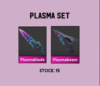 Plasma Set | MM2 Game (READ DESC)