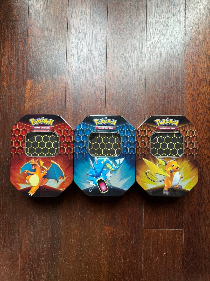 Pokmon Trading Card Game Hidden Fates Metal Box, Hobbies & Toys, Toys &  Games on Carousell