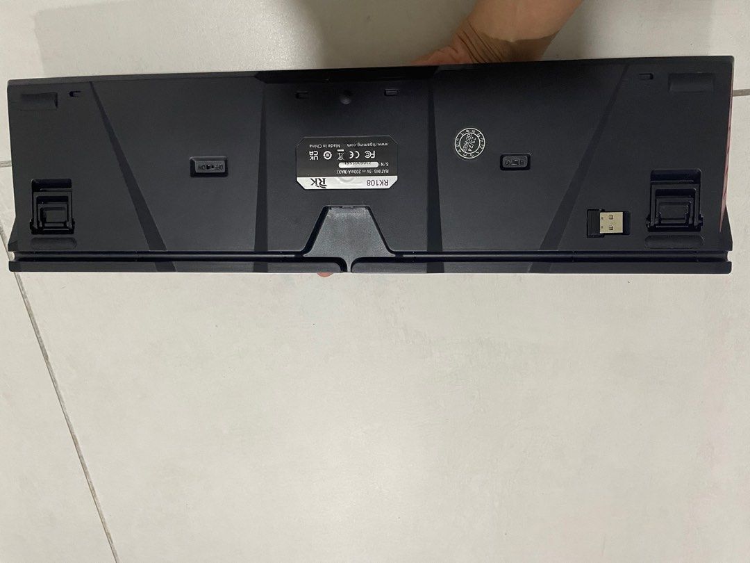 RK Royal Kludge RK108 Wireless, Computers & Tech, Parts & Accessories ...