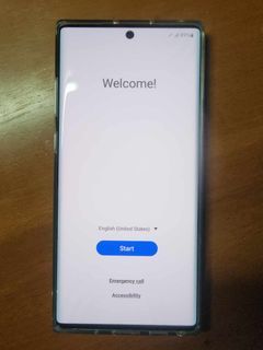 Samsung Note 10 Plus 256GB 12GB RAM Dual Sim Aura Glow