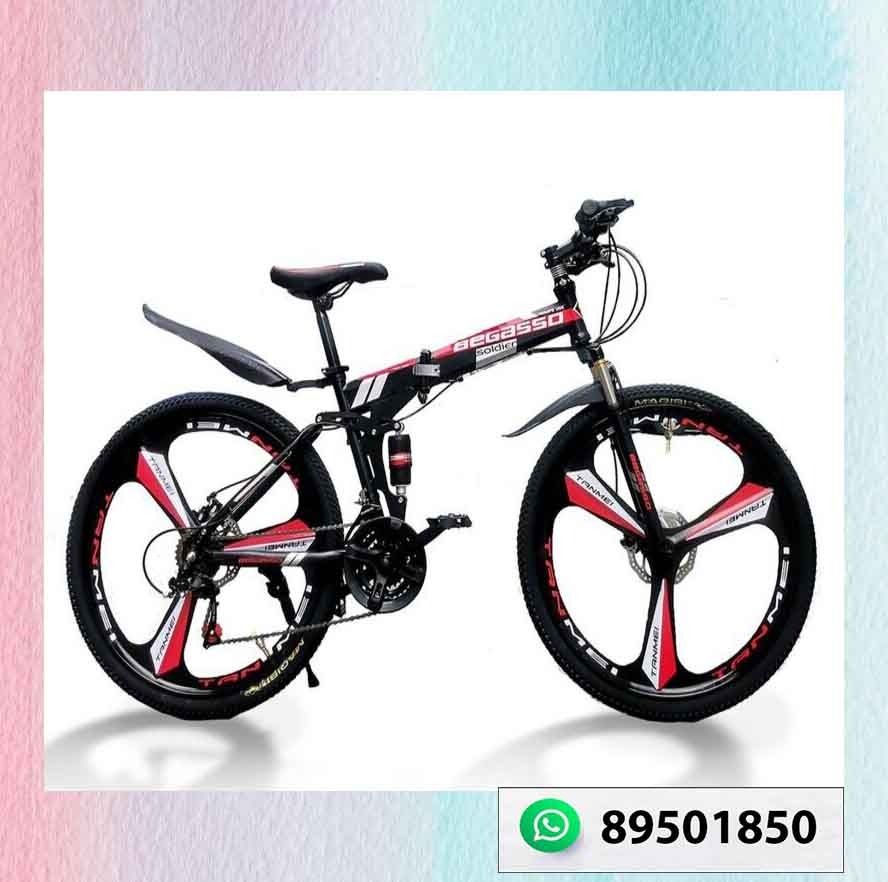 SG INSTOCKS Shimano gear 21 speed 26 Wheel Begasso Foldable Grab Your Foldable Adventure Companion Now In Stock and Ready to Ride with Shimano