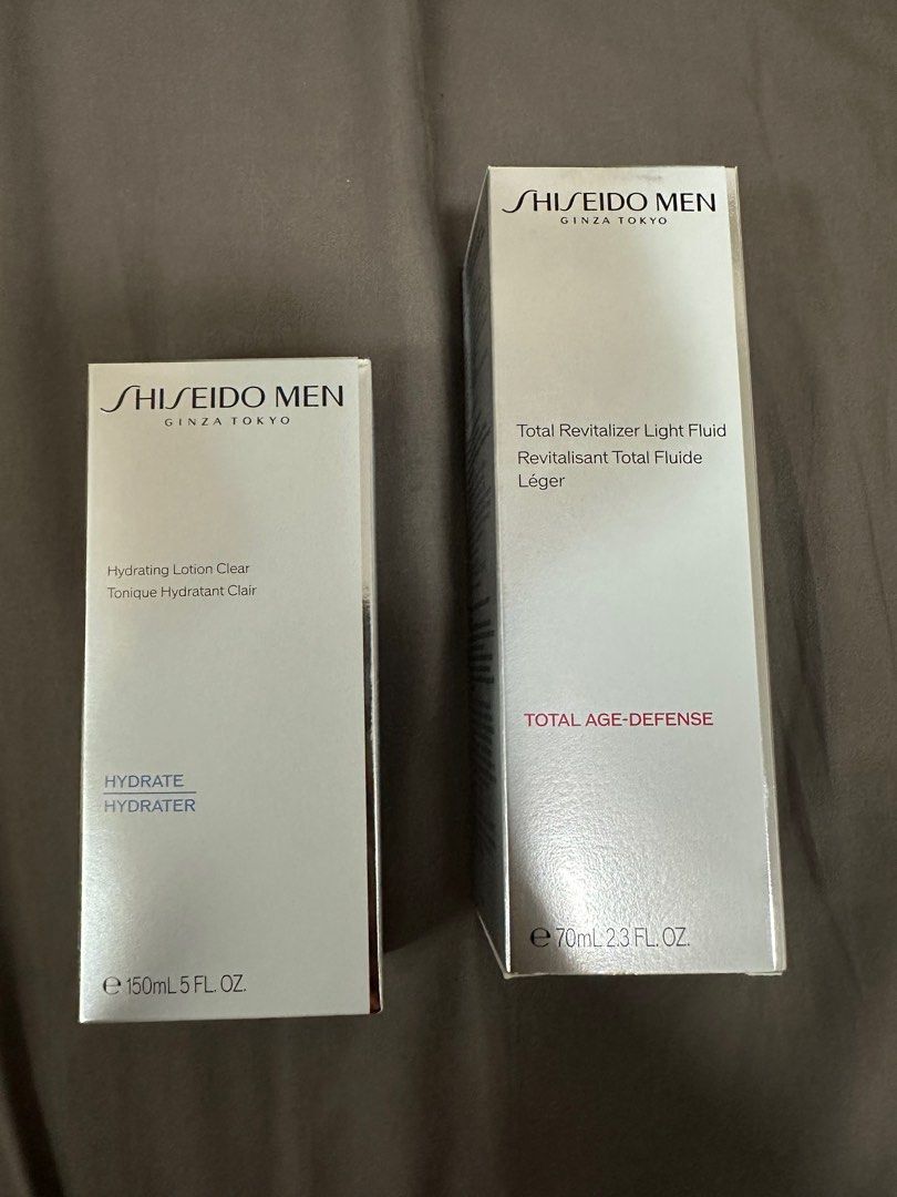 Shiseido Men bundle, Beauty & Personal Care, Face, Face Care on Carousell