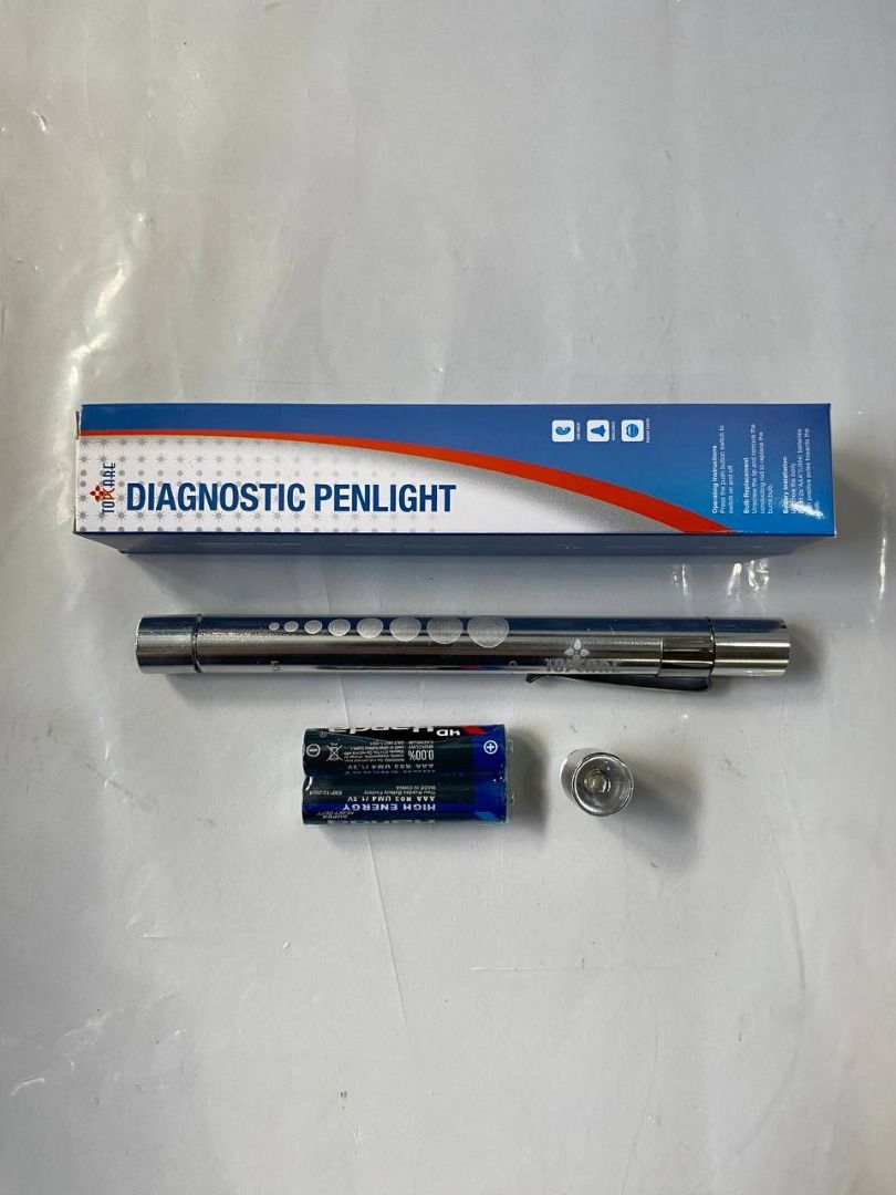 TOPCARE PENLIGHT WITH BATTERY AND EXTRA BULB INCLUDED (Category: Medical Supplies & Tools) located in Quezon City. Submitted by dxsshop002 (Listing ID 1307249521, Image 1). Description: DIRECT SUPPLIER HERE!✨ BUY YOUR NEEDS NOW, HERE IN OUR SHOP! WE HAVE ALL KINDS OF MEDICAL SUPPLIES THAT YOU NEED! “DXS ENTERPRISES INC.” MEDICAL SUPPLIES AND EQUIPMENT! WE ACCEPT RETAIL AND BULK ORDERS!! Visit us at: Shop address : No. 351 Congressional Avenue Ext