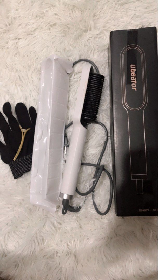Ubeator hair iron (Category: Hair) located in Manila. Submitted by abieco1401967 (Listing ID 1307383567, Image 3). Description: Complete with box Nakatambak lang halos di nagamit 😆.